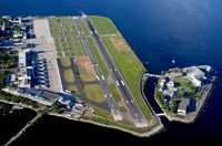 Amazing rio de janeiro international airport view